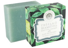 Твердый шампунь &quot;Активная свежесть&quot; Мануфактура Дом природы, 90г