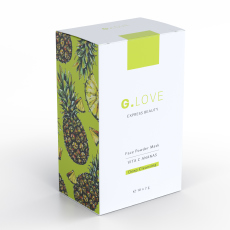 Маска для лица с витамином С 20% "Vita C Ananas" G.Love, по саше 1 г / коробка 10 саше