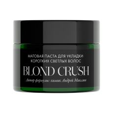 Матовая паста для укладки коротких волос &quot;Blond crush&quot; Ostrikov beauty, 50 мл